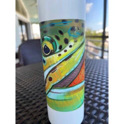 DEREK DEYOUNG Brown Trout Widemouth Water Bottle 8 DEREK DEYOUNG Brown Trout Widemouth Water Bottle -Outdoor Product Shop deyoung brown trout bottle 48 1000x1000 1