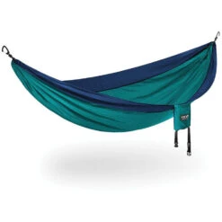 ENO Singlenest Hammock -Outdoor Product Shop eno singlenest hammock seafoam navy 45 1000x1000 1