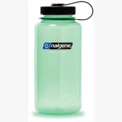 NALGENE Sustain Wide Mouth 32 Oz Water Bottle -Outdoor Product Shop nalgene sustain wide mouth 32 oz glow green 1 1000x1000 1