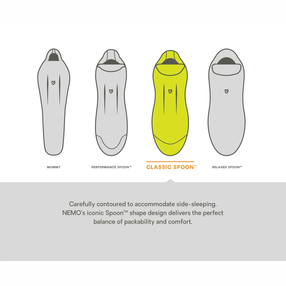 NEMO Men's Disco 15° Down Sleeping Bag 5 NEMO Men's Disco 15° Down Sleeping Bag - Image 3