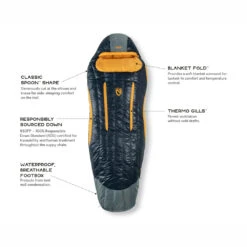 NEMO Men's Disco 15° Down Sleeping Bag 25 NEMO Men's Disco 15° Down Sleeping Bag -Outdoor Product Shop nemo mens disco 15 4 1000x1000 1