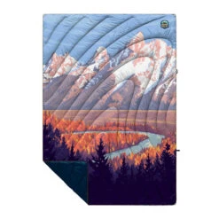 RUMPL Original Puffy Blanket - Grand Teton National Park