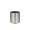 SNOW PEAK Ti-Double H300 Stacking Mug -Outdoor Product Shop snow peak h300 stacking mug 45 1000x1000 1